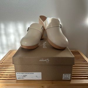 NEW - Madewell Monique Buckle Clog
